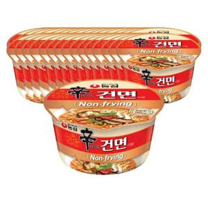 농심 신라면 건면 사발 77g 32개