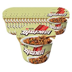 농심 짜파게티 큰사발 123g 32개