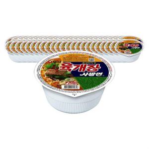 농심 육개장 사발면 86g 48개