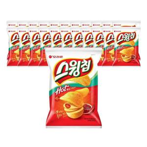 오리온 스윙칩 볶음고추장맛 60g 24개