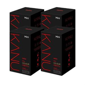 카누 미니 다크 로스트 아메리카노 100개입 4개