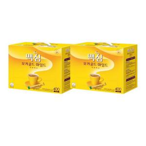 동서식품 맥심 모카골드 마일드 커피믹스 400개입 2개