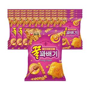 농심 꿀꽈배기 90g 40개