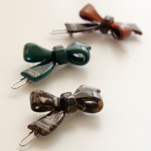 제이로렌 프랑스 미니리본 포인트 헤어핀 H01229