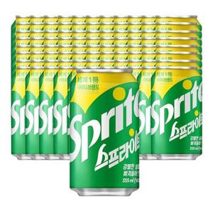 코카콜라음료 스프라이트 355ml 96개