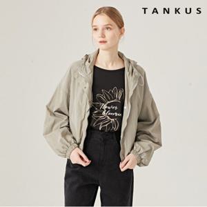 [탱커스]스트링 후드 집업 점퍼 (TW3JP001L0)