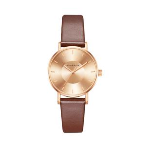 [마션틴트(잡화)]클라쎄14 VOLARE ROSE GOLD BROWN 36mm VO14RG002W