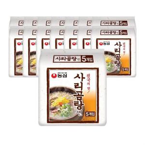 농심 사리곰탕면 110g 80개