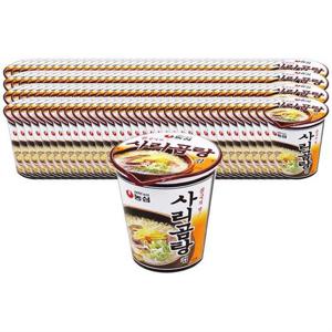 농심 사리곰탕컵 61g 120개