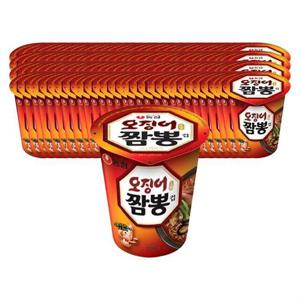 농심 오징어짬뽕컵 67g 120개