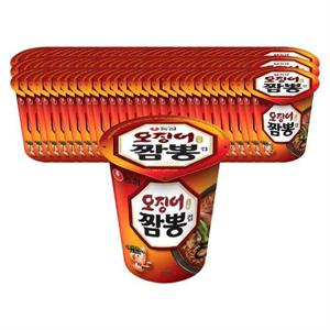 농심 오징어짬뽕컵 67g 90개