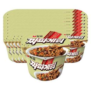 농심 짜파게티 큰사발 123g 128개