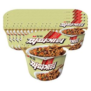 농심 짜파게티 큰사발 123g 64개