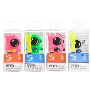 코비스 야간라운딩 우주인 LED 스프링 골프티 VS1408