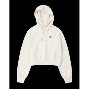 [널디] 우먼스 N-플 크롭 풀오버 후디 PNEF24HD12 W S N-PPLE CROPPED PULLOVER HOODIE