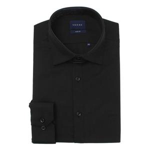 [예작(셔츠)]예작셔츠 여름긴팔 슬림핏 신축성 스판 블랙 셔츠YJ4FBS152BK,YJESBS151BK
