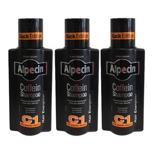 알페신 C1 블랙 에디션 카페인 샴푸 250ml x3개