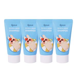 (4개)에뿌 리프레시 아르간 여행용 샴푸 50ml /미니스.휴대용.세