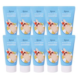 (10개)에뿌 리프레시 아르간 여행용 샴푸 50ml /미니스.휴대용.