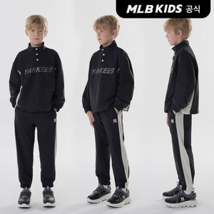 [MLB키즈]데일리 아웃도어 우븐 맨투맨세트 NY (Black)7AS2VA144-50BKS