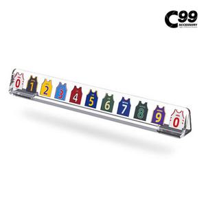 [무배+특가] C99 농구유니폼 주차 알림판 자동차 전화번호판