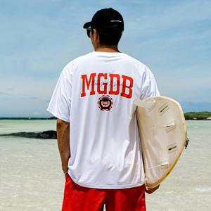 마리아쥬드비엔 남성 루즈핏 래쉬가드 005WJMT