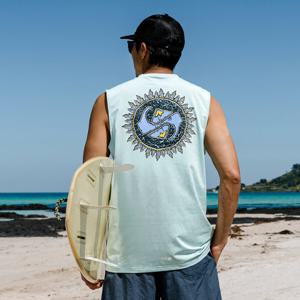 퀵실버 남성 민소매 래쉬가드 QS1053LMT