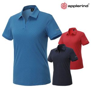 [애플라인드]애플라인드 도트 카라 여성 골프 티셔츠 AKRW0CSS07