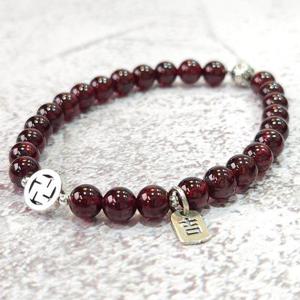 [이쁜] 만덕의 상징 가넷 팔찌