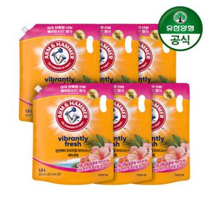 암앤해머 세탁세제 리필 트로피칼 파라다이스 1.8L 6개