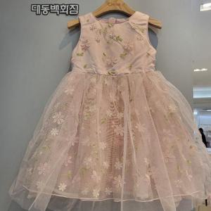 치크 DP01 꽃자수 스페셜 원피스 CKOW24A3G