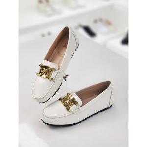 [머랭고]소가죽 볼드체인 로퍼 1cm (M23F03L)