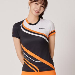 코랄리안 배드민턴 게임복 여성 반팔티 CRTC2457 테니스 탁구 스