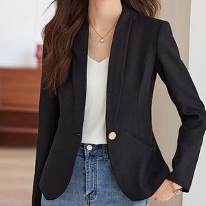 [클리어런스 세일] 유니크 카라라인 원버튼 싱글자켓 E9C8AB