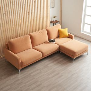 [디바체] 바르 프리미엄 임팔라원단 4인용쇼파 (기간한정 일주일 스툴증정 이벤트)