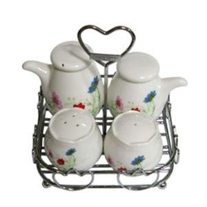 철기아트 소스병 코스모스 4세트 양념 조미료 양념