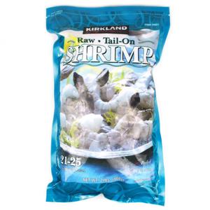 코스트코 커클랜드 시그니쳐 냉동 생새우(21-25) 908g 꼬리있음