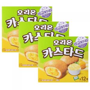 오리온제과 카스타드 276g 3개