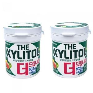 오리온제과 더 자일리톨 102g (통껌) 2개