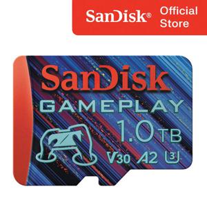 샌디스크 게임플레이 microSD 1TB 1테라 메모리 로딩시간단축 게임성능최적화 게이밍 마이크로SD카드 GamePlay SDSQXAV