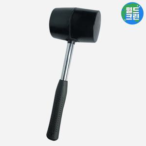 월드크린 트리플 고무망치 750g  다용도 캠핑 목재 마루