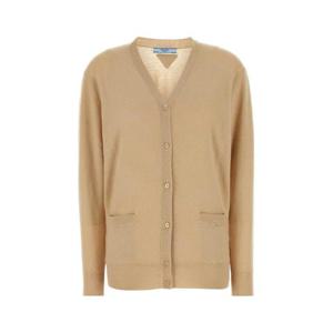 프라다 가디건 P25M95SOOO15HV F0627 BEIGE O TAN