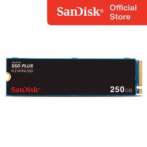 샌디스크 플러스 M.2 NVMe SSD 250GB 250기가 초고속 PCIe Gen3 고성능 지연최소화 가성비최적화 스토리지 Plus SDSSDA3N