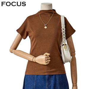 [포커스]모달코튼 반목 티셔츠_FF4H3TS3010