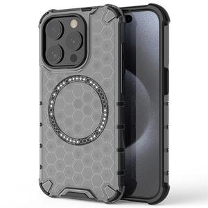 아이폰13 프로 맥스 맥세이프 벌집패턴 반투명 방열 하드 케이스