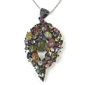 [블루케이] 토르말린토르마린 원석목걸이240812-02