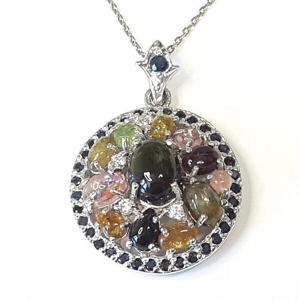 [블루케이] 토르말린토르마린 원석목걸이240811-23