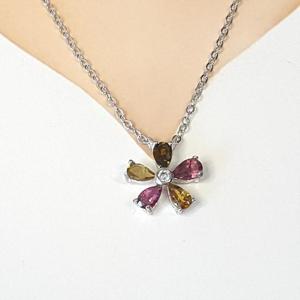 [블루케이] 토르말린토르마린 원석목걸이240812-09