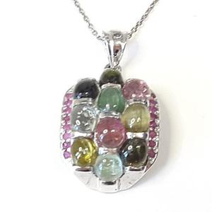 [블루케이] 토르말린토르마린 원석목걸이240811-22