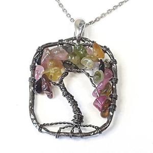 [블루케이] 토르말린토르마린 원석목걸이240812-07